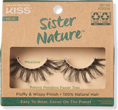 Produktbild von KISS | Wimpern Meadow - Natur - 100% natürliche Fasern - wiederverwendbar und umweltfreundlich