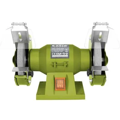 Obrázok produktu pre EXTOL CRAFT Dvojkotúčová brúska, príkon 150 W, priemer kotúča/diery 125/12,7 mm, šírka 16 mm