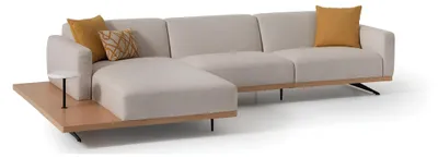 Productafbeelding van Stoffen hoekbank, bank, bekleding, woonkamer, hoekopstelling, hoekbank, banken