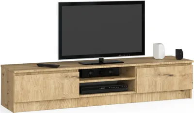 Zdjęcie produktu dla AKORD Furniture Factory OP0LRTVCLP160-ART, Dąb, 2 pół., Matowy, 2 drzw., 400 mm, 1600 mm
