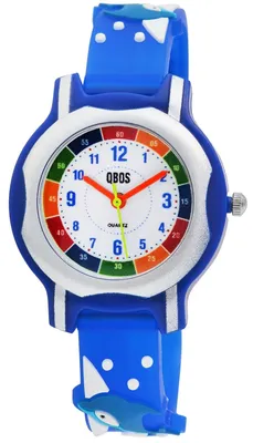 Produktbild von QBOS Kinder Armbanduhr Sam Sam, Mineralglas