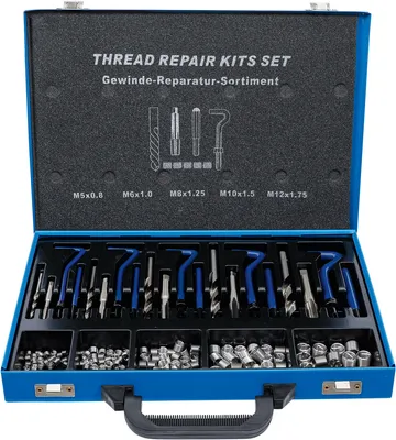 Produktbild von BGS 1950 Gewinde-Reparatursatz, M5-M12, 130-tlg.