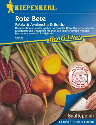 Produktbild von Rote Beete Saatteppich Pablo Avalanche Boldor