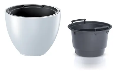 Obrázok produktu pre Heos DBHEM300 Kvetináč s vložkou biely
