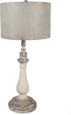 Obrázek produktu pro Stolní lampa Clayre & Eef Ø 33x75 cm béžová železo