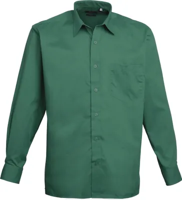 Image de Premier - "Premier" Chemise de cérémonie pour homme Manches longues RW1081 (Col 41 cm) (Émeraude)