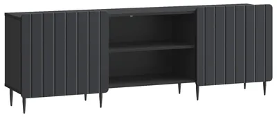 Obrázek produktu pro Televizní skříň Černá 150 x 31 x 52 cm Kompozitní dřevo
