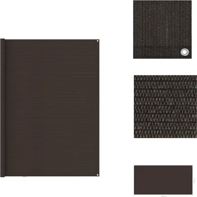 Obrázek produktu pro vidaXL Stanový koberec 250x500 cm hnědý - Příslušenství ke stanům