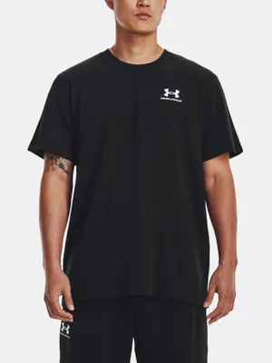 Produktbild von Under Armour Ua Logo Emb Heavyweight T-Shirt SS-Schwarz 1373997-001__XS