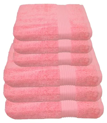 Produktbild von Julie Julsen Handtuch Set Rosa,Set:6 tlg. 3 Badetücher 3 Handtücher