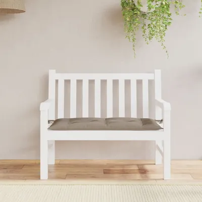 Produktbild von "im Angebot" Gartenbank-Auflage Taupe 110x50x7 cm Oxford-Gewebe - Gartenmöbelauflagen CC16648