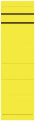 Immagine prodotto di 5847 Etichette per dorso cartella - larghe/corte, 10 pezzi, giallo