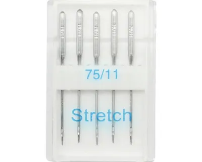 Produktbild von Nähmaschinen-Nadeln Stretch Nr. 75 5 Stück