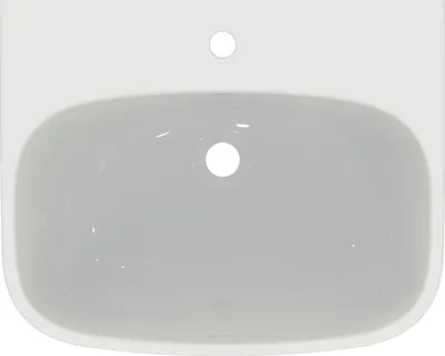 Immagine prodotto di Ideal Standard i.life A lavabo, 1 trou pour robinet, avec trop-plein, 600x480mm, T451101, T451101