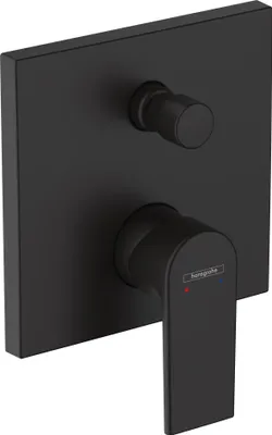 Obrázok produktu pre Hansgrohe batéria do vane pod omietku Vernis Shape kompletná sada matná čierna, 1 ks.