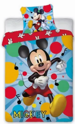 Obrázok produktu pre Licenčné obliečky 160x200 Mickey Mouse
