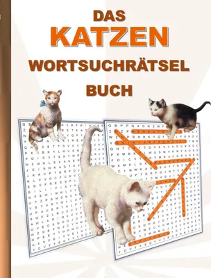 Produktbild von Das Katzen Wortsuchrätsel Buch