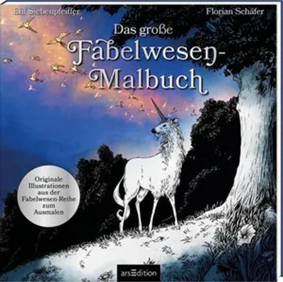 Produktbild von arsEdition Malbuch Das große Fabelwesen-Malbuch
