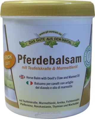 Produktbild von Inntaler Pferdebalsam 3fach 500ml m. Teufelskralle & Murmeltieröl 500ml