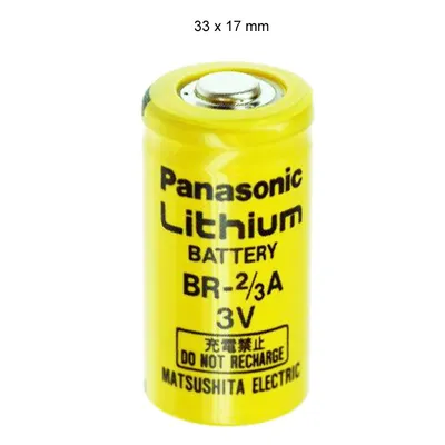 Zdjęcie produktu dla BR-2/3 A Bateria litowa Panasonic bez przylutowanego znacznika, 3,0 V
