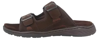 Produktbild von Mavins Pantoletten in Übergrößen Braun 3HX0120701 D.brown große Herrenschuhe