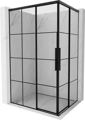 Produktbild von Mexen Rox Duschkabine Schiebetür 90 x 70 cm, transparent, Chrom - 8C2-090-070-01-00