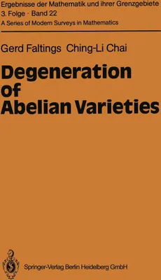 Produktbild von Degeneration of Abelian Varieties