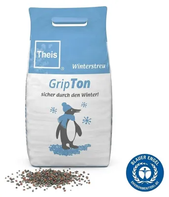 Produktbild von Theis GripTon Winterstreu 10 Liter Öko-Streumittel 100% salzfrei
