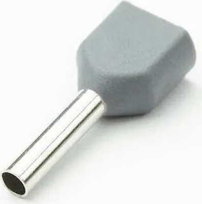 Produktbild von Aderendhülsen isoliert unisoliert blank 0,34-16 mm² Sortiment Box Dose Kabel - Bauform / Art: Isoliert twin zweiadrig - Querschnitt: 2 x 0,75 mm² - Menge: 200 Stk