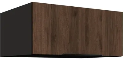 Produktbild von Hängeschrank 80 SILVIA 18 schwarz / okapi eiche