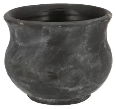 Produktbild von DK Design Pflanztopf - anthrazit - fur Zimmerpflanzen - 19 x 15 cm