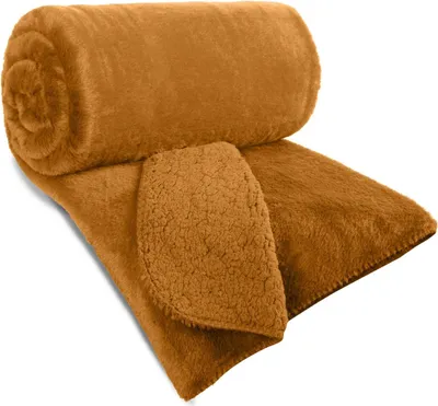 Produktbild von EUROFIRANY | Tagesdecke - Bettüberwurf - 170 x 210 cm - gelbe Sofaüberwurf
