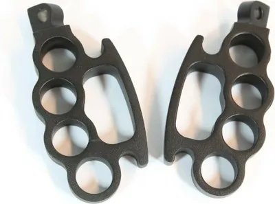 Obrázek produktu pro Motocykl létání Knuckle Stopy Control Footpegs Foot Pegs Pedál černý