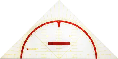 Produktbild von Geoliner Geodreieck, Größe: Hypotenuse 80 cm