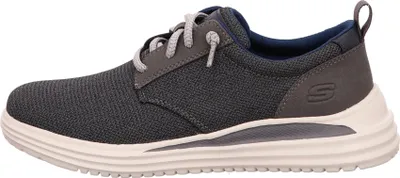 Side view of a men's sneaker.