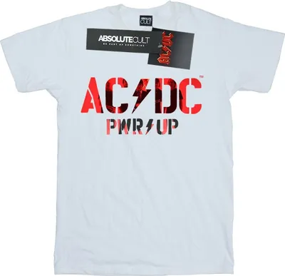 Produktbild von AC/DC - "PWR-UP" T-Shirt für Herren BI7485 (L) (Weiß)