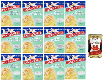 Produktbild von Paneangeli Italian Gourmet Crema Pasticcera Dessertcreme Pulver Vanille 12 x 150g