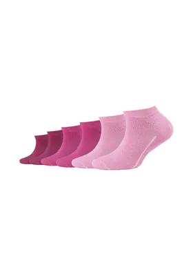 Produktbild von Camano Sneakersocken 6er-Pack ca-soft ca-soft mit weichem Komfortbund chalk pink melange 27-30
