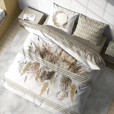 Zdjęcie produktu dla Bawełniana pościel satyna Boho Jeremia