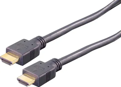 Immagine prodotto di e+p HDMI/HDMI 7,5 m Cavo HDMI 7,5 m HDMI tipo A (standard) Nero (HDMI 1/7)