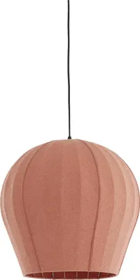 Zdjęcie produktu dla Light & Living - lampa wisząca - Zagori - różowy - tkanina - E27 - 2989679