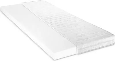 Produktbild von Babymatratze - Schaumkern - 70 x 140 cm - abnehmbarer Klimafaserbezug
