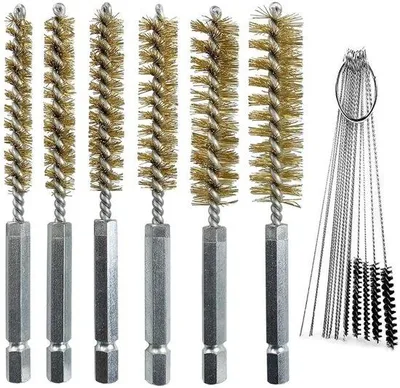 Produktbild von Reinigungsbürsten-Set mit 6 Stück, aus Edelstahl