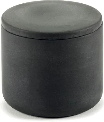 Produktbild von Serax BOX MIT DECKEL RUND COSE S L7 x B7 x H6,5 CM DUNKELGRAU
