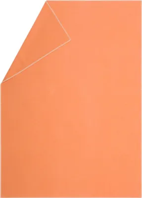 Produktbild von David Fussenegger Wohndecke Sylt 'Uni' 140 x 200 cm Hellorange