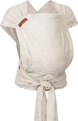 Produktbild von HOPPEDIZ Babytrage Hop-Tye Advanced ab Geburt (2,5 - 20 kg) - Halfbuckle  mit Tuchträger Grenada natur