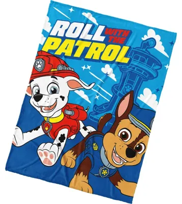 Zdjęcie produktu dla Kocyk dziecięcy Paw Patrol Marshall i Chase 130x170 cm