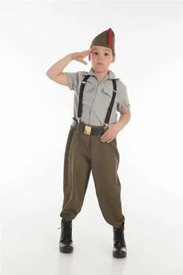 Produktbild von Verkleidung für Kinder Legionssoldat (5 Stücke) - 7-9 Jahre
