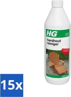 Produktbild von HG Hartholzreiniger 1 Liter - Vorteilspack - 15 Stücke