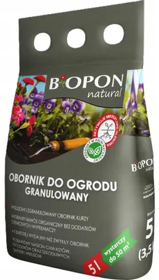 Produktbild von Organischer Hühnermist-Dünger, granuliert 5L, geruchlos, Langzeit für Garten & Gemüse